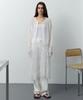 Leuba Light Linen Cardigan - Off White