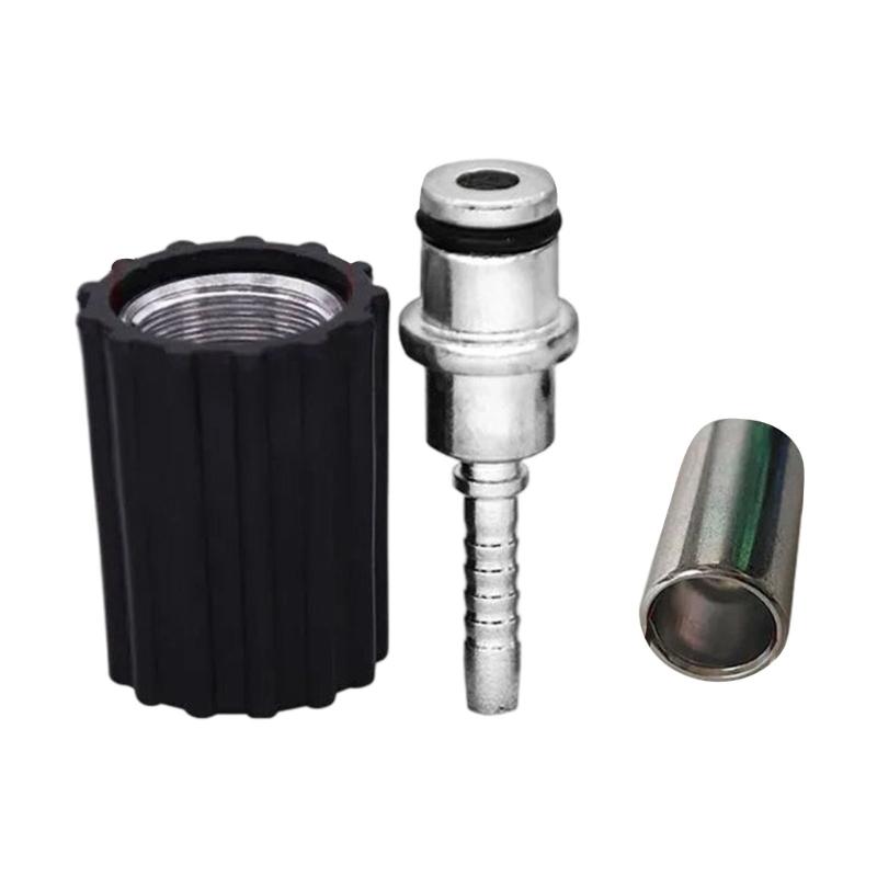 M14 Water Hose Coupling High Pressures Resistant Steel Materials Enhances Sealing Systems for Car Wash Systems