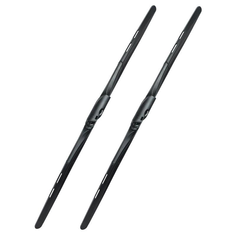 Universal Silent Frameless Multi-Functional Snap-Button Three-Section Wiper Blade