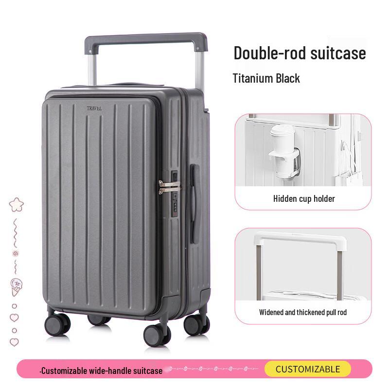 JOURHEY SHI K02 Side-Opening Front-Opening Luggage 22 inch