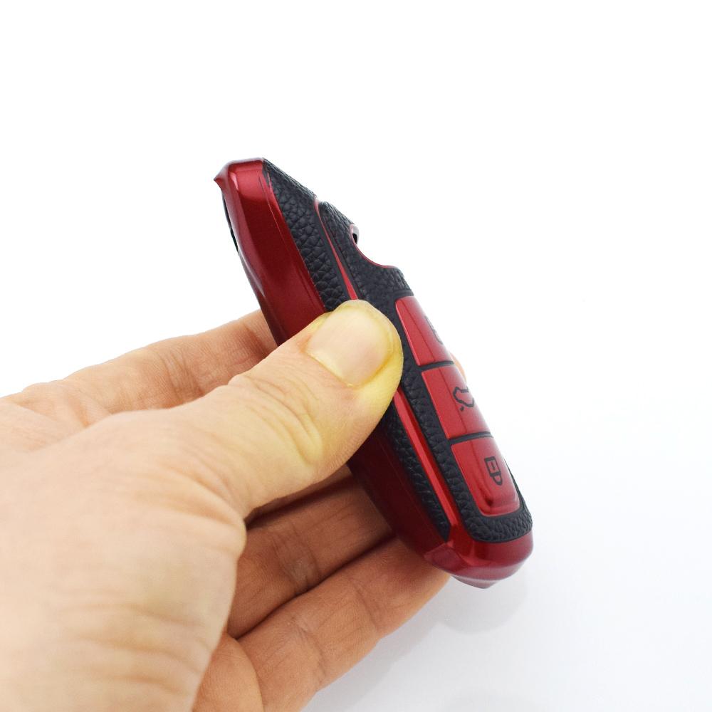 TPU Leather Car Remote Key Cover Case For A3 A4 B9 A6 C8 A7 S7 4K A8 D5 S8 Q7 Q8 SQ8 E-tron 2018 2019 2020 2021 Accessories