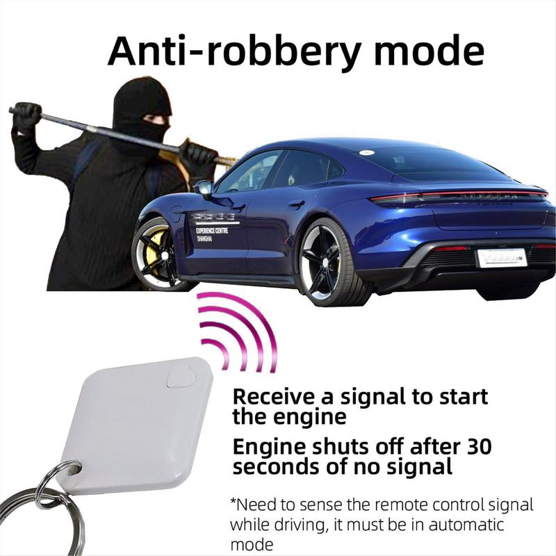 Car Immobilizer System Vehicle Anti-Theft Electronic Engine Lock With Anti-hijacking RC Two Modes For Car