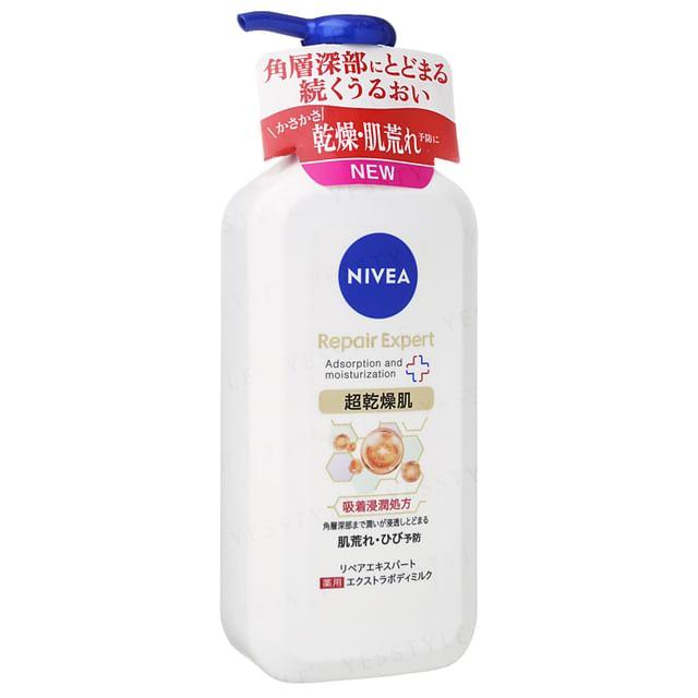 Nivea Япония - Восстанавливающее молочко для тела для очень сухой кожи 350g