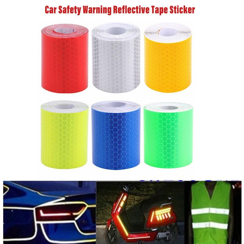 Reflective Car Decals Reflective Tape Sticker For Increased Safety 5cm*3m