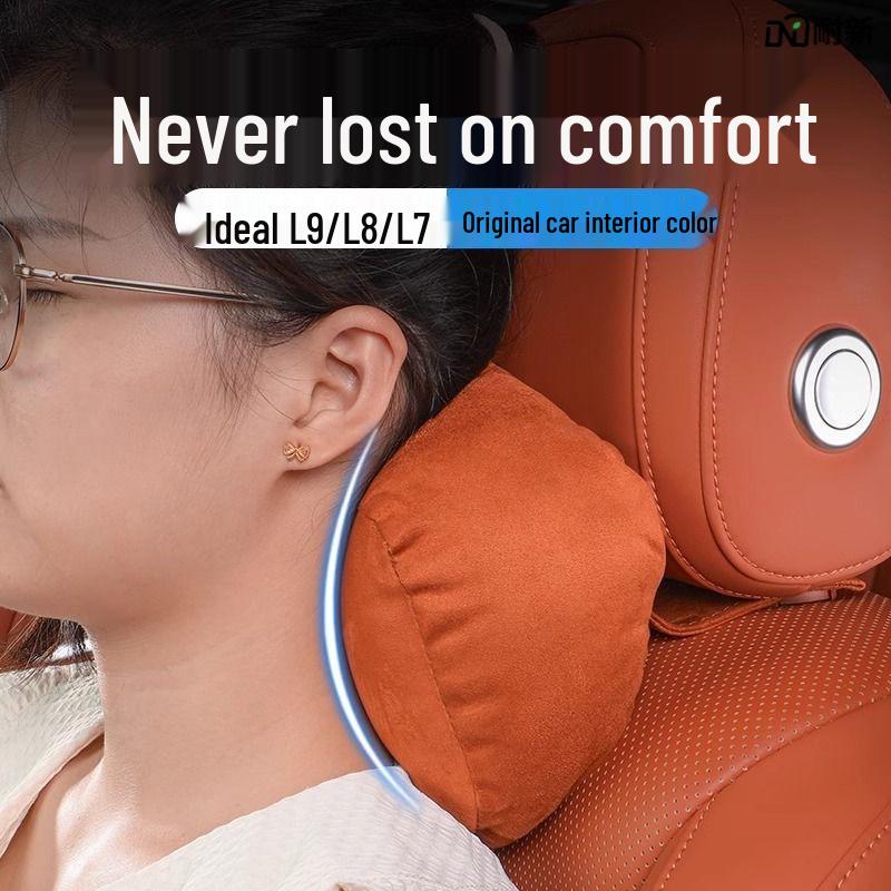 Ideal L9/L8/L7 Auxiliary Soft Pillow: Comfortable Car Headrest, Neck, and Back Support
