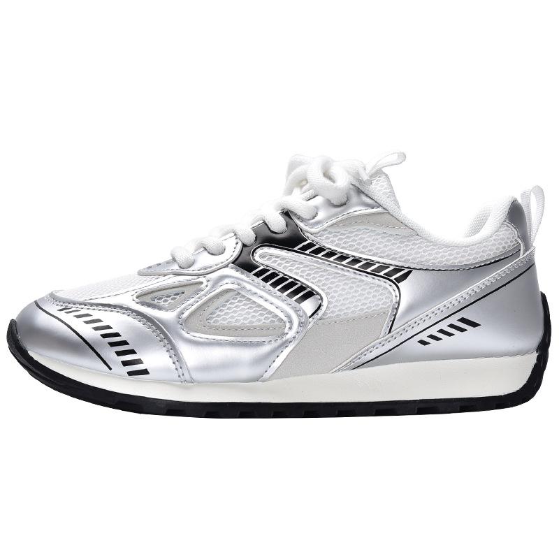 New product hot sale spring new retro casual sports shoes mesh breathable women's shoes 2386