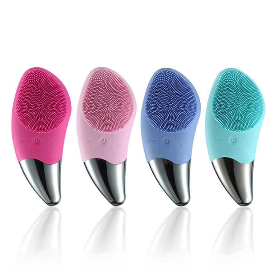 

Ultrasound Electric Facial Cleansing Brush with USB Charger Cable