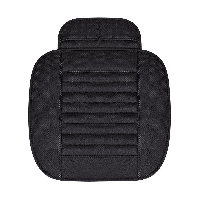 Car Cushion Pu Leather Breathable Auto Backless Cushion Universal Wear-Resistant Single Seat Protection Car Interior