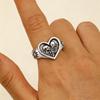 Personalized Gothic Skull Pirate Ring for Women, Halloween Dark Horror Fashion Party Opening Ring, Trendy Jewelry Accessories