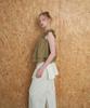 Peullobeu Stripe Layered Wrap Pants_Iv