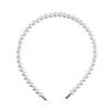 White Faux Pearl Hairbands Vintage Wedding Party Bridal Hair Hoop Pearl Headbands for Women Girls