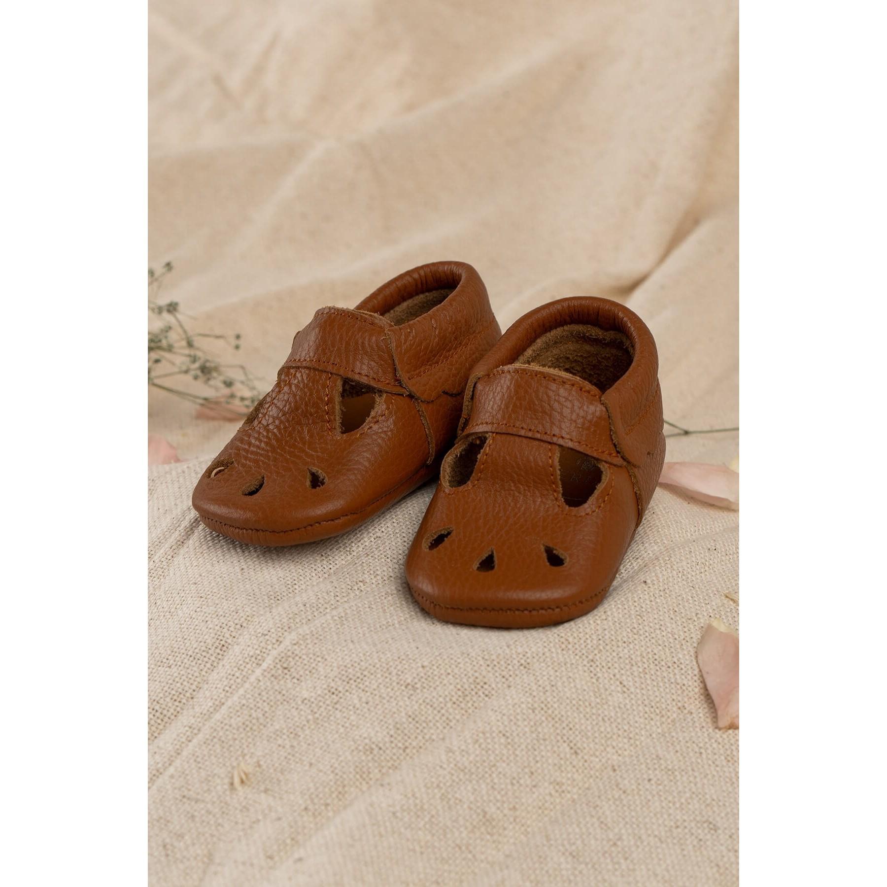 

Светло-коричневые лоферы из натуральной кожи Odie