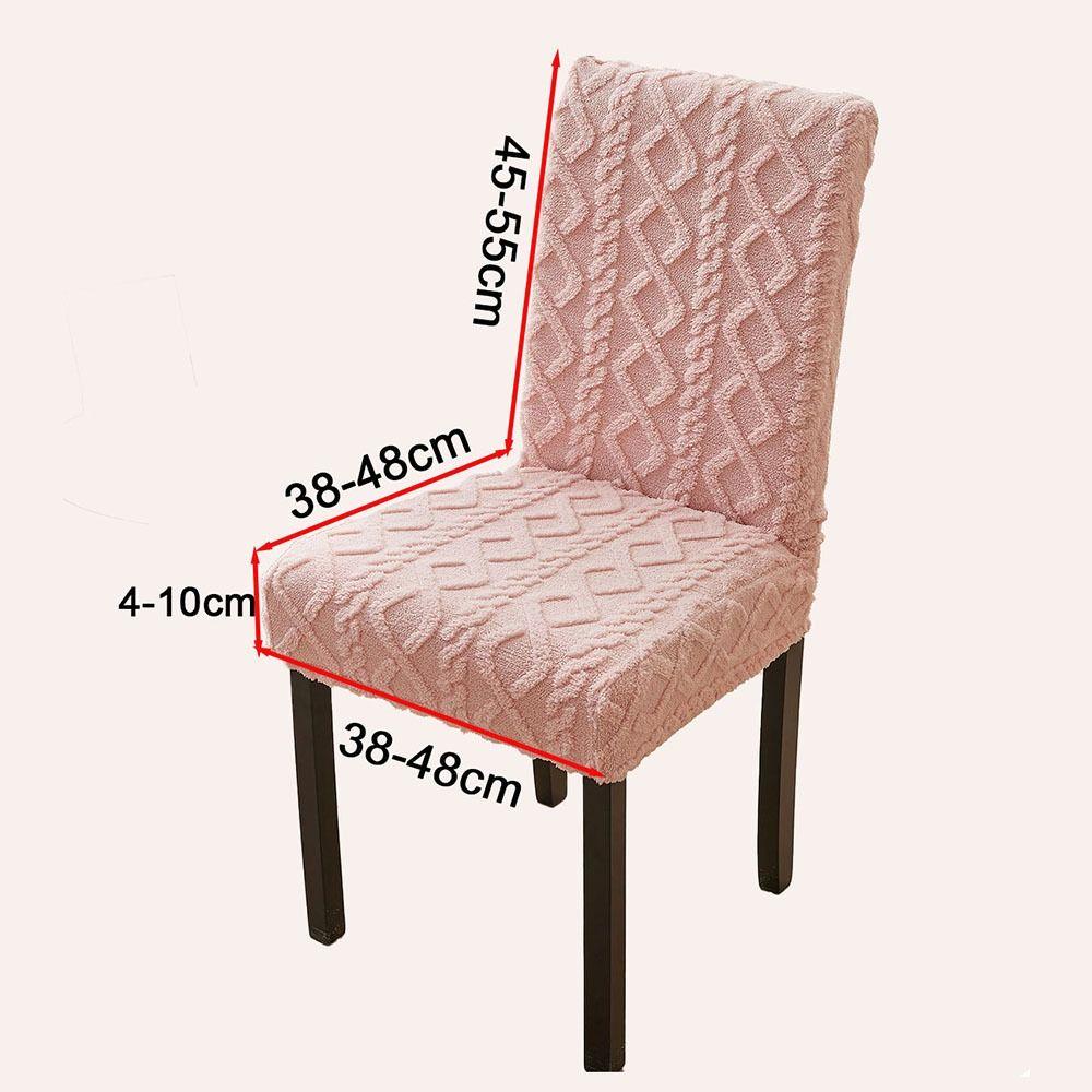 Dustproof Seat Cover Premium Stretch Seat Slipcovers Fashion Jacquard Chair Covers