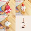 Grabbed Hand Octopus Pancake Plush Keychain Backpack Pendant Decoration Gift