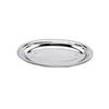 304 Stainless Steel Deep Oval Fish Plate: Thickened Egg-Shaped Dish for Steaming, BBQ & More. Ideal for Home Dining.