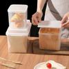 Bread Container Storage Box Dispenser With Cover Case Toast Cake Sandwich Container Airtight Box Bread Crisper Box Home Tool