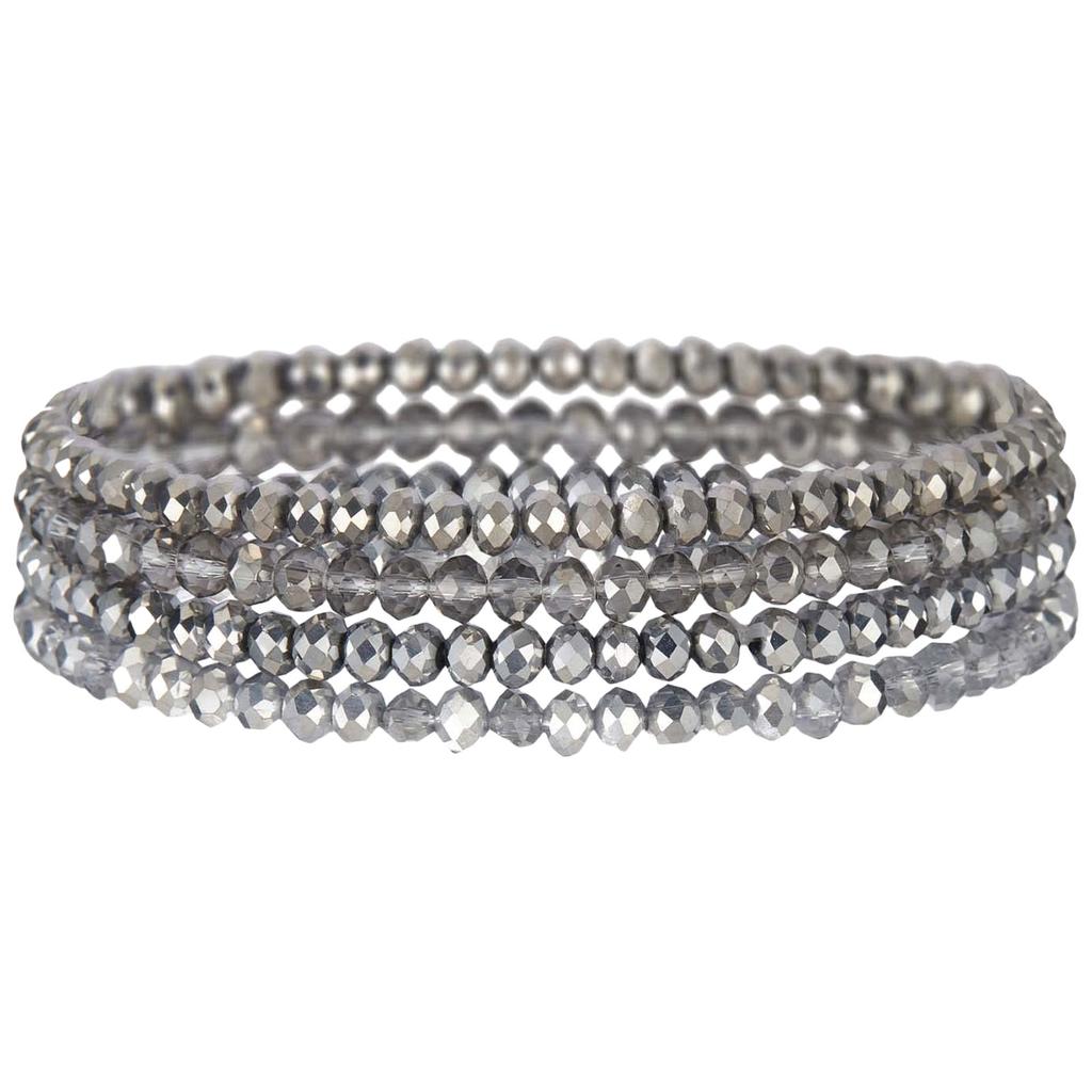 Multilayer Crystal Bead Bracelet for Women Elegant Styles Fashion Jewelry Accessory Special Gifts for Trendy Ladies