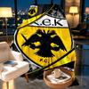 AEK Athens FC Print Blanket - Soft & Comfortable, for Bedroom, Travel, Sofa, Home Decoration - Birthday Christmas Gift for Friend