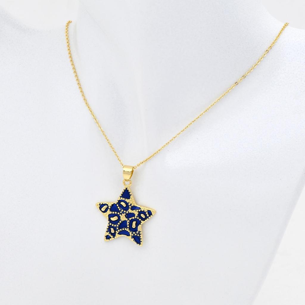 Bohemian Star Pendant Clavicle Chain Necklace - DIY Jewelry