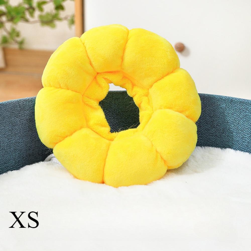 

Ошейник для кошек, кольцо Elizabeth с подсолнухом, ошейник для домашних животных, ошейник для собак, стерилизация и головной убор против вылизывания