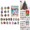 Christmas Countdown Calendar Blind Box With Cute Dragon Mini Decor For Holiday Party Gifts