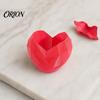 Love Heart Flowerpot Shape Planter Pot, 3D Printed Geometric Shaped Flowerpot, Cactus Succulents Plants Container, Gift for Valentine's Day Pot