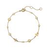 Exquisite Star Elegant Brass Bracelet, Same Style for Men and Women, Gold/crystal Color/pearl Color 163697-749-Gold/Crystal/Pearl F