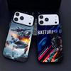 B-Battlefield 6 Game Phone Case For iPhone17, 16,15,14,13,12 Pro Max Black Candy Matte Shockproof Cover