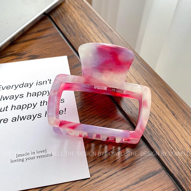 Hair Elegant Acetate Claw Clip With Minimalist Design For Effortless Perfection Updo