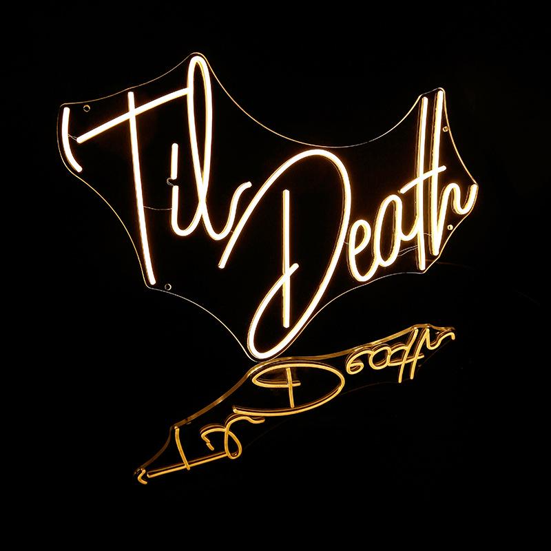 Cross-Border LED Neon Light: Outdoor/Indoor Decorative Luminous Letters for Influencer Walls