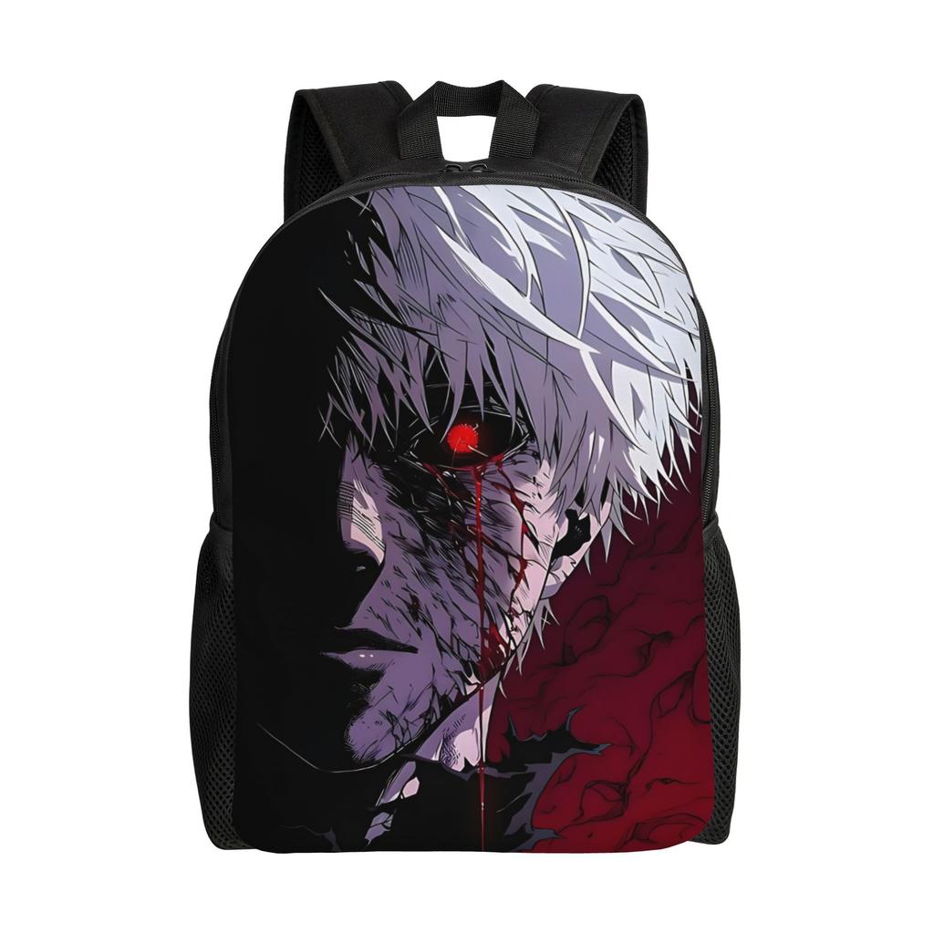 Fashion Halloween Tokyo Ghoul Kaneki Backpacks Its Bag mochila Camping Large Capacity Rucksack