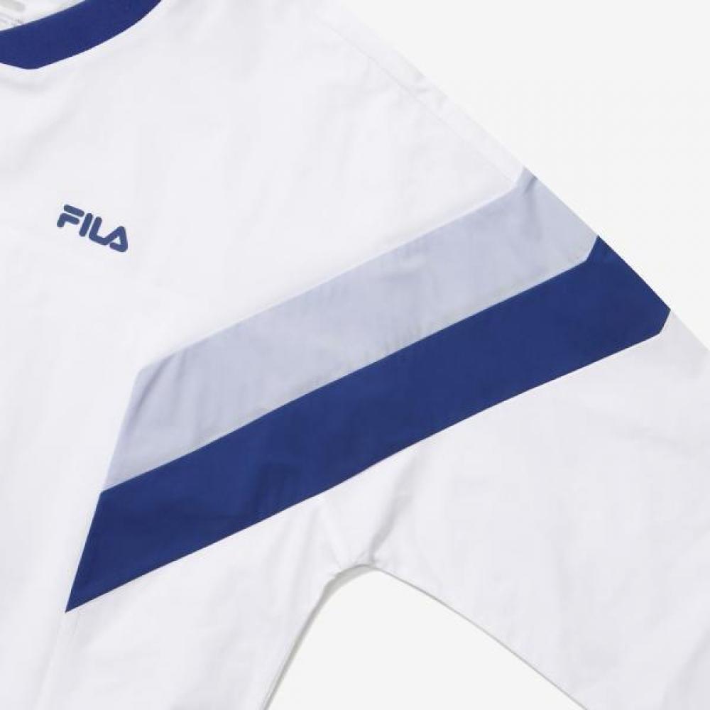 Fila Stretch V Neck woVen Sweatshirt