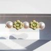 Luvinball Daisy & Pearl Hair Clip