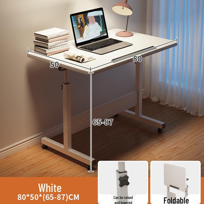 Adjustable Bedside Table: Compact, Versatile Desk for Bedroom, Dorm, Home Office, or Student Use