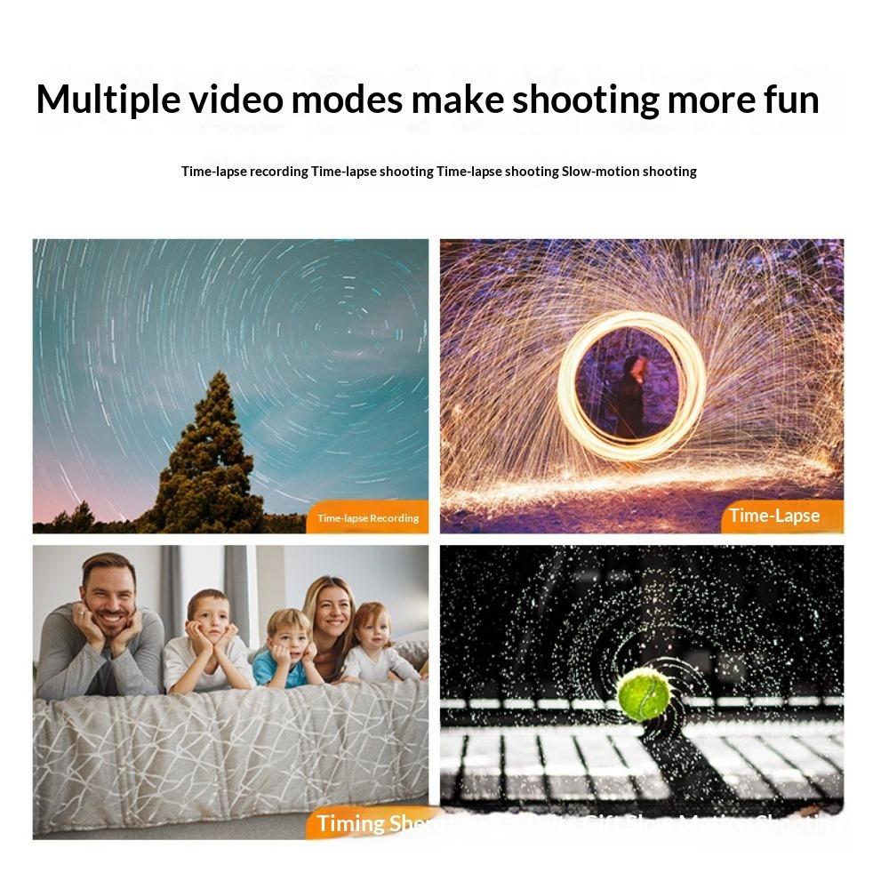 5K Motion Camera High Definition Touch Dual Screen Waterproof Remote Control Camera Motion Image Stabilization Camera Recording