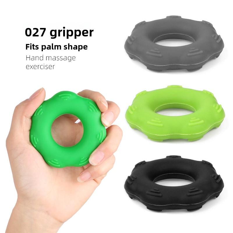 Multi-color Gear Type Silicone Grip Ring Female Exercise Massage Bump O-grip Hand Trainer