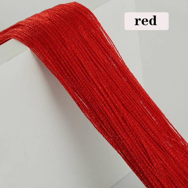 1x2m Wielokolorowe Zasłony z Nici do Drzwi Pokoju Dziennego Ściana Panel Okienny Zasłony z Frędzlami Zasłona Okienna Dekoracja Sypialni