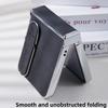 For Samsung Galaxy Z Flip 8 7 6 5 4 3 5G Fingertip Stand Leather Waterproof Anti-Fingerprint Anti-Drop Anti-Folding Phone Case