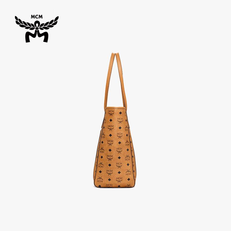 MCM TONI Medium Visetos Tote Bag