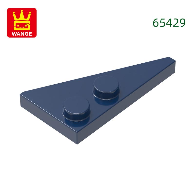 Non-Toxic 196Pcs/Lot 65429 2X4 Wedge Plate Left Pointed Building Blocks Moc Accessories Compatible With Brick Diy Spare Parts To