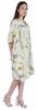 Moomaya Womens Short Kaftan Cover Up Night Dress Kaftan Gown Kimono