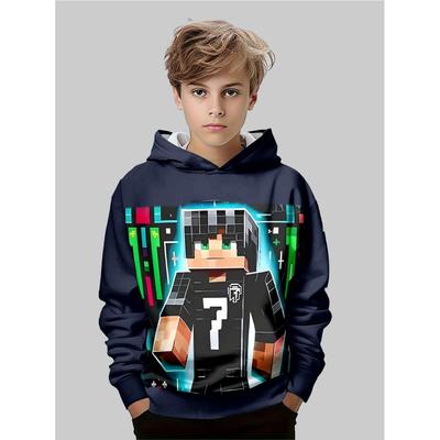 Autumn/Winter Boys' Hoodie 3D Printed Anime Hoodie Fashion Casual Outcoat Hoodie Hoodie Hoodie Hoodie Jacket
