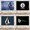 Cultural Youth VVolcom Tapestry Wall Hanging Printed Polyester Tapestry INS Decoration Wall Decor