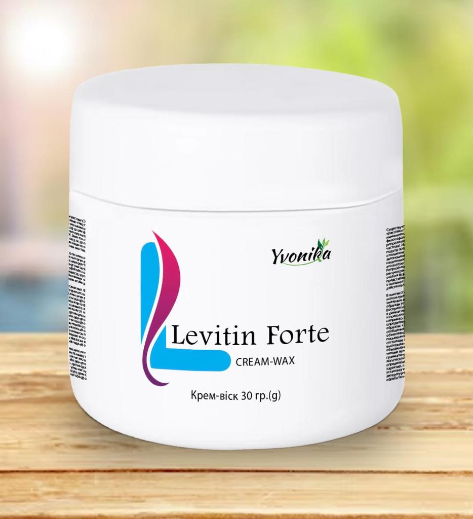 Levitin Forte (Левітін Форте) крем для догляду за шкірою і нігтями при ознаках грибкового ураження| 30 г