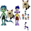 Niedliche Cartoon-Plüschtiere Luca Alberto Julia Katze Seemonster Jungen Anime Figuren Puppen