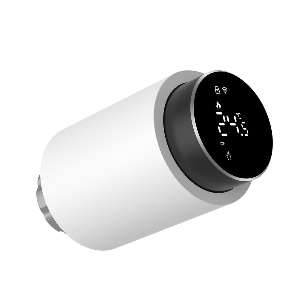 Smart Thermostatic Radiator Valves with LED Display Programmable Thermostat Heater Controller for Home Support Mobile