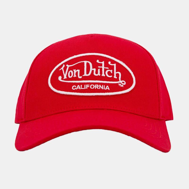 Casquette rouge Homme VON DUTCH