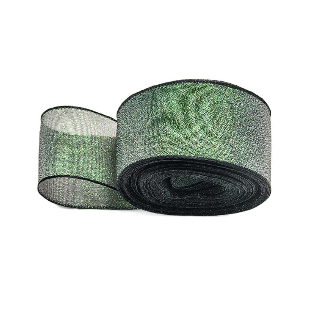 Langlebiges 40mm 10 Yards Fischschwanz Organza Band Bastel Schleife Polyester Seiden Satin Bänder DIY Geschenkverpackung zur Dekoration von Hochzeiten