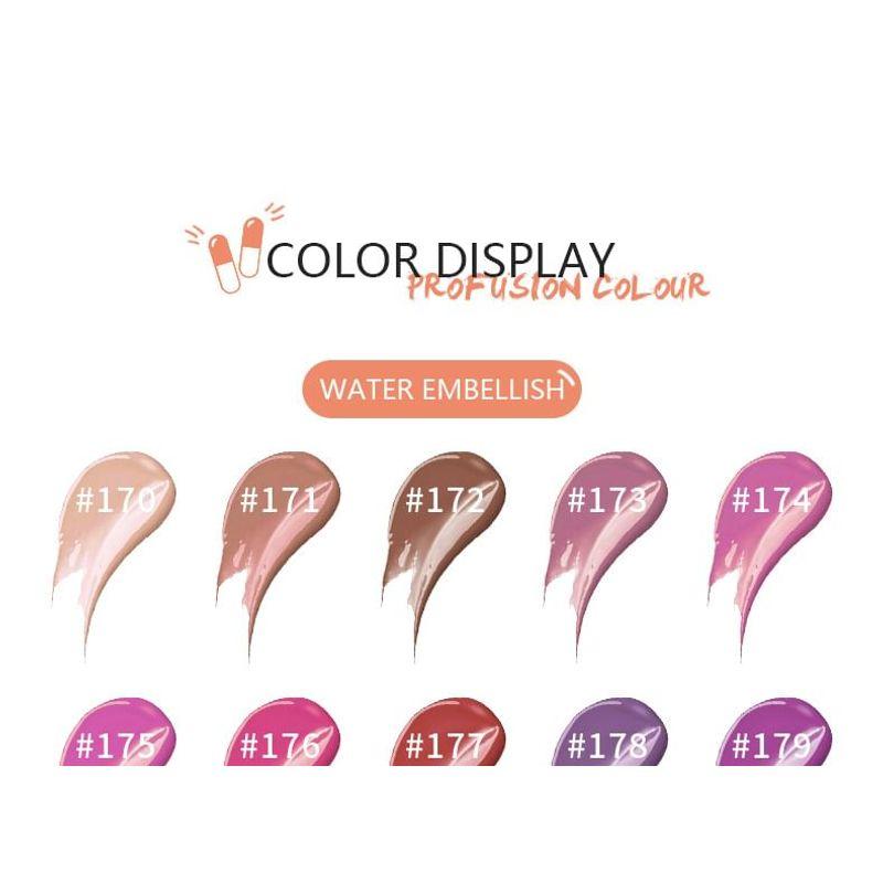 Pudaier - Mini Kapsel Feuchter Liquid Lippenstift - 17 Farben