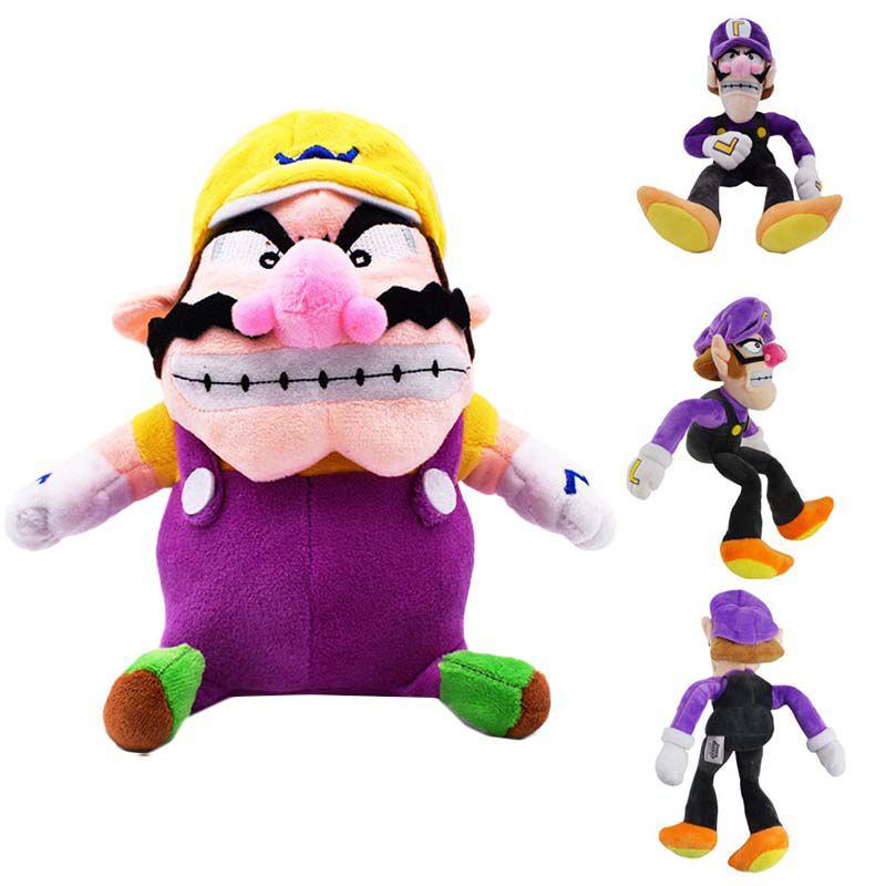 Super Mario Bros Plush Doll Set Featuring Adorable Wario And Waluigi Stuffed Toys